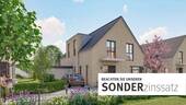Leverkusen - Zuckerberg EFH 1BA - FAMILIA XL Eingangsseite - Freistehendes Haus (Neubau) in schöner Wohnlage in Leverkusen-Steinbüchel!