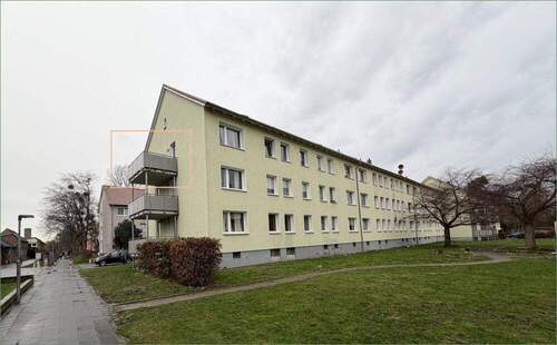 Balkon - 4 Zimmer Etagenwohnung in Hildesheim