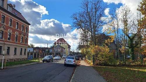 Blick in die Bahnhofstraße Richtung Bahnhof - 