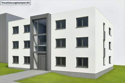 Außenansicht - 3 Zimmer Etagenwohnung in Barntrup