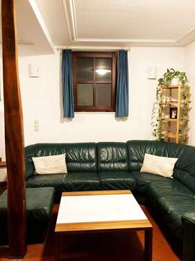 Wohnzimmer Ansicht 1 - 5 Zimmer Doppelhaushälfte zum Kaufen in Baden-Baden