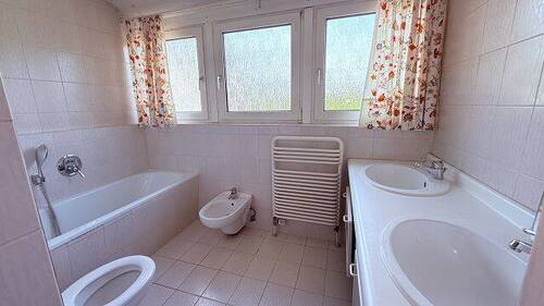 Bad im Dachgeschoss - 