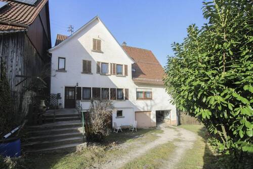 Außenansicht - Charmantes EFH mit großem Garten und viel Potenzial in ruhiger Naturlage von Hinterbüchelberg