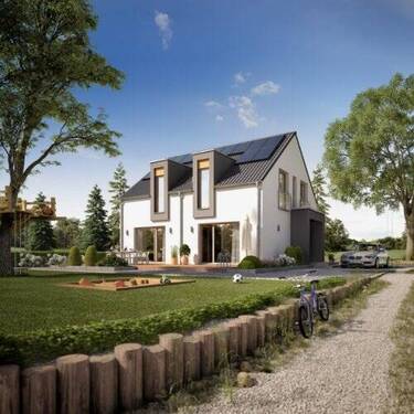 Beispielbebauung Sunshine 154 - LivingHaus - Dein individuell geplantes Traumhaus in Birkenfeld mit modernem Konzept