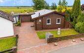 Außenansicht - Gepflegtes Ferienhaus in unmittelbarer Eidernähe in HennstedtHorst