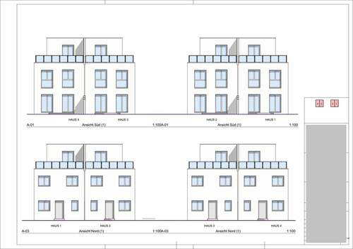 Architektonische Front- und Rü - Grundstück in Drakenburg zum Kaufen