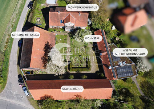 Gebäudeübersicht - 1 Zimmer Mehrfamilienhaus, Wohnhaus zum Kaufen in Bergen (Dumme)