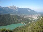 Blick auf Saalachsee und Bad Reichenhall - 