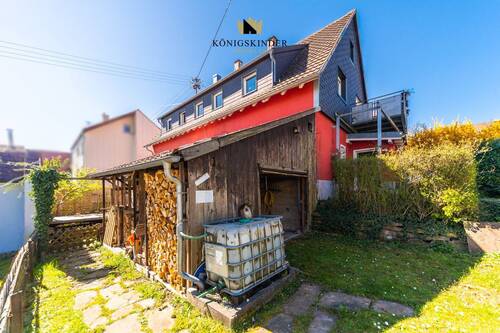 Garage und Holzlager zur EG Whg - 