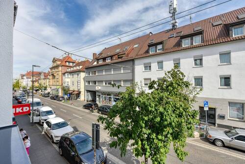 Blick vom B 1 u. 2 nach N-W - 