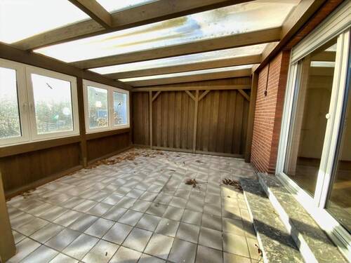 zur überdachten Terrasse - 