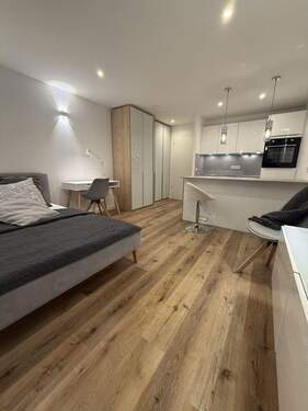 Bild 1 - Stilvoll sanierte & modern möblierte 1-Zimmerwohnung in Toplage