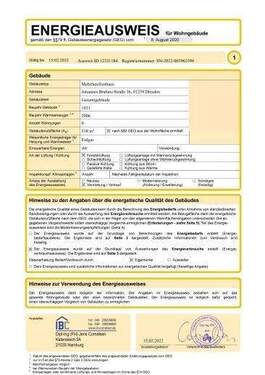 Energieausweis (1) - 