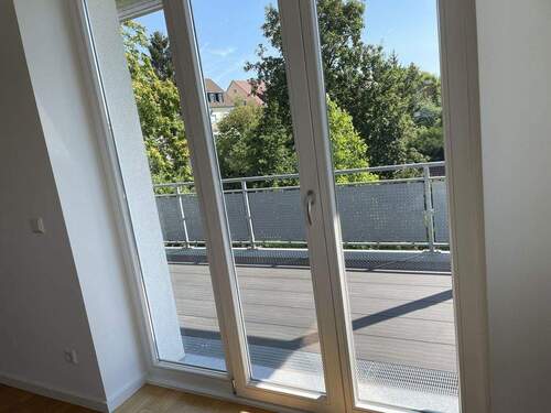 Blick auf Balkon - 