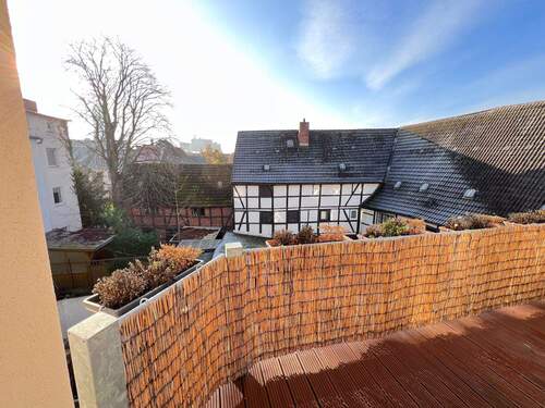 Blick vom Balkon - DG-Wohnung in Hafennähe - 1.220,00 EUR Kaltmiete, ca.  122,00 m² Wohnfläche