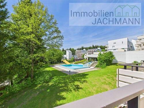 Ausblick vom Balkon - 