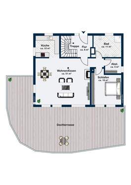Erdgeschoss Haupthaus - 
