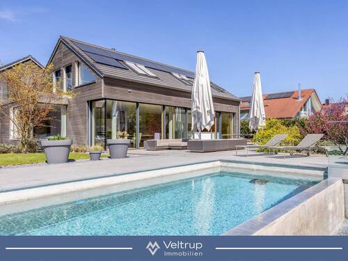 Ihr neues Domizil! - HIGH-END EINFAMILIENHAUS MIT INFINITYPOOL, WEITBLICK UND GUTER ANBINDUNG