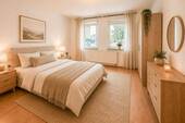 Schlafzimmer KI-generiert - Etagenwohnung mit 70,30 m&sup2; in Stuttgart zum Kaufen