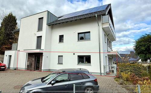 Vorderansicht - Ihr neues Zuhause in Seelscheid - Attraktive Dreizimmer-Wohnung im Erdgeschoss mit Garten