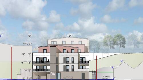 Ansicht Norden - 4 Zimmer Etagenwohnung in Treis-Karden