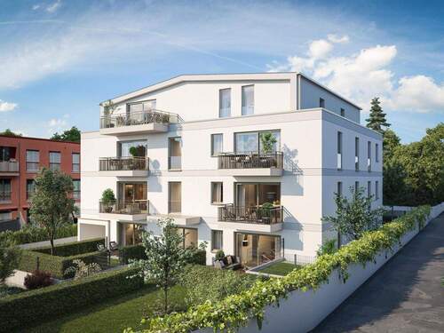Frontansicht - Betreutes Wohnen: Investition mit Zukunft - Mehrfamilienhaus in Emmering, provisionsfrei