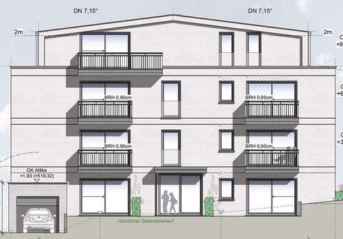 Frontansicht - Mehrfamilienhaus, Wohnhaus mit 793,00 m² in Emmering zum Kaufen