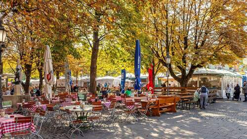 Biergarten am Viktualienmarkt - 