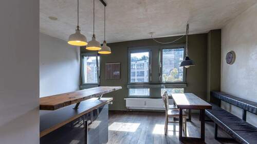 Koch- und Essbereich - 2 Zimmer Etagenwohnung zum Kaufen in München