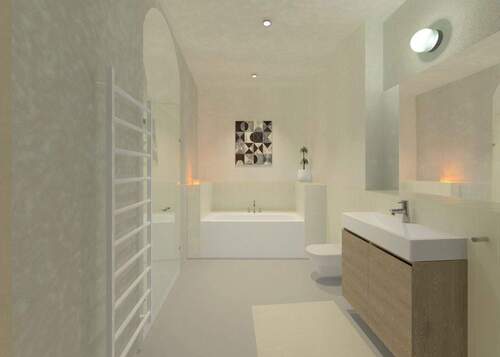 Badezimmer (1) - 3 Zimmer Etagenwohnung zur Miete in Pirna