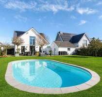 Neubau-Feeling trifft Wohnqualität - 5 Schlafzimmer, Pool & separates Büro - Kevelaer Twisteden