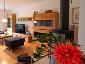 Wohnzimmer mit neuem Kaminofen - 