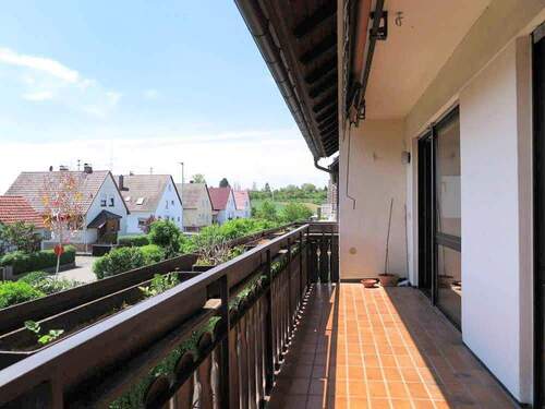 Balkon - 3 Zimmer Etagenwohnung zur Miete in Langenau