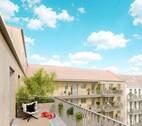 Blick vom Balkon DG - 2 Zimmer Etagenwohnung zum Kaufen in Leipzig