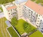 Vogelperspektive Innenhof - 