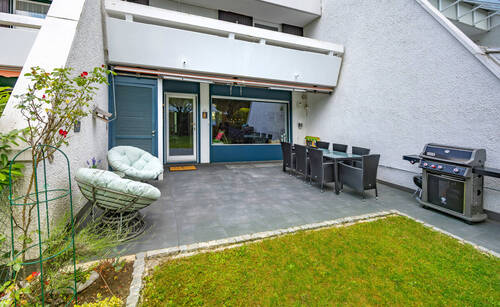 Terrasse mit Garten - 