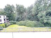 Blick vom Balkon in die Natur - 