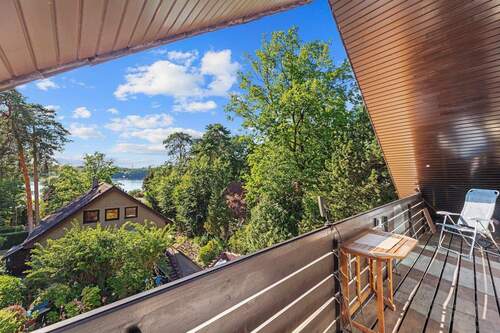 Balkon mit Seeblick - 