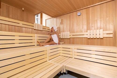 eine der Saunen im SPA-Bereich - 