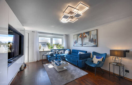 Wohnzimmer.4_8OG_Wohnen2 - 3 Zimmer Etagenwohnung zum Kaufen in München