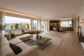 Wohnzimmer virtuell bearbeitet - 6 Zimmer Einfamilienhaus zum Kaufen in Nürtingen