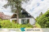 Ansicht - Großzügiges Architektenhaus in begehrter Lage nahe Weser mit 1.150 m² Grundstück & 270 m² Wohnfläche