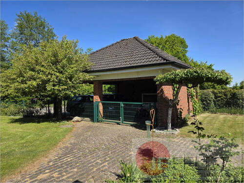 Ansicht Carport - 5 Zimmer Einfamilienhaus in Kattendorf