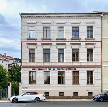 Straßenansicht - 2 Raumwohnung in zentraler Lage