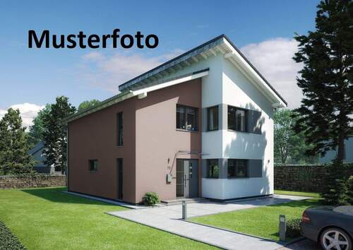 Beispiel versetztes Pultdach_Muster - Grundstück in Wannweil