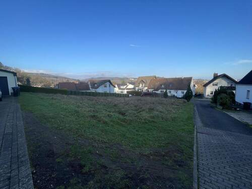 Eckansicht - Grundstück in Wittlich