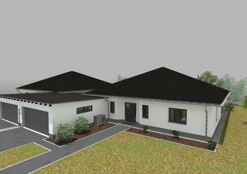 Vorderansicht - Courtagefrei-moderner Neubau Bungalow
