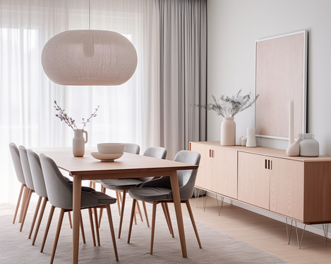 Moderne Ästhetik Ein Hauch von nordischem Charme.p - 