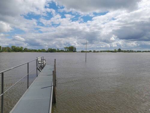 Blick auf die Weser - Einfamilienhaus mit 137,50 m&sup2; in Brake zum Kaufen