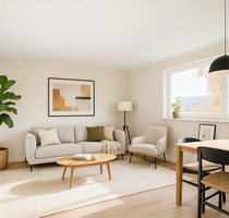 Lichtdurchflutete, unvermietete Wohnung mit 2 Balkonen und Tiefgaragenstellplatz - Waldenbuch